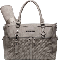 Monaco Braided Sac à langer Taupe