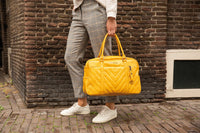 Amsterdam Quilted Sac à langer Jaune - foto 6