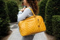 Amsterdam Quilted Sac à langer Jaune - foto 7
