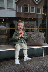 Monaco Braided Sac à langer Taupe - foto 8