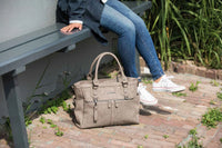 Monaco Braided Sac à langer Taupe - foto 9