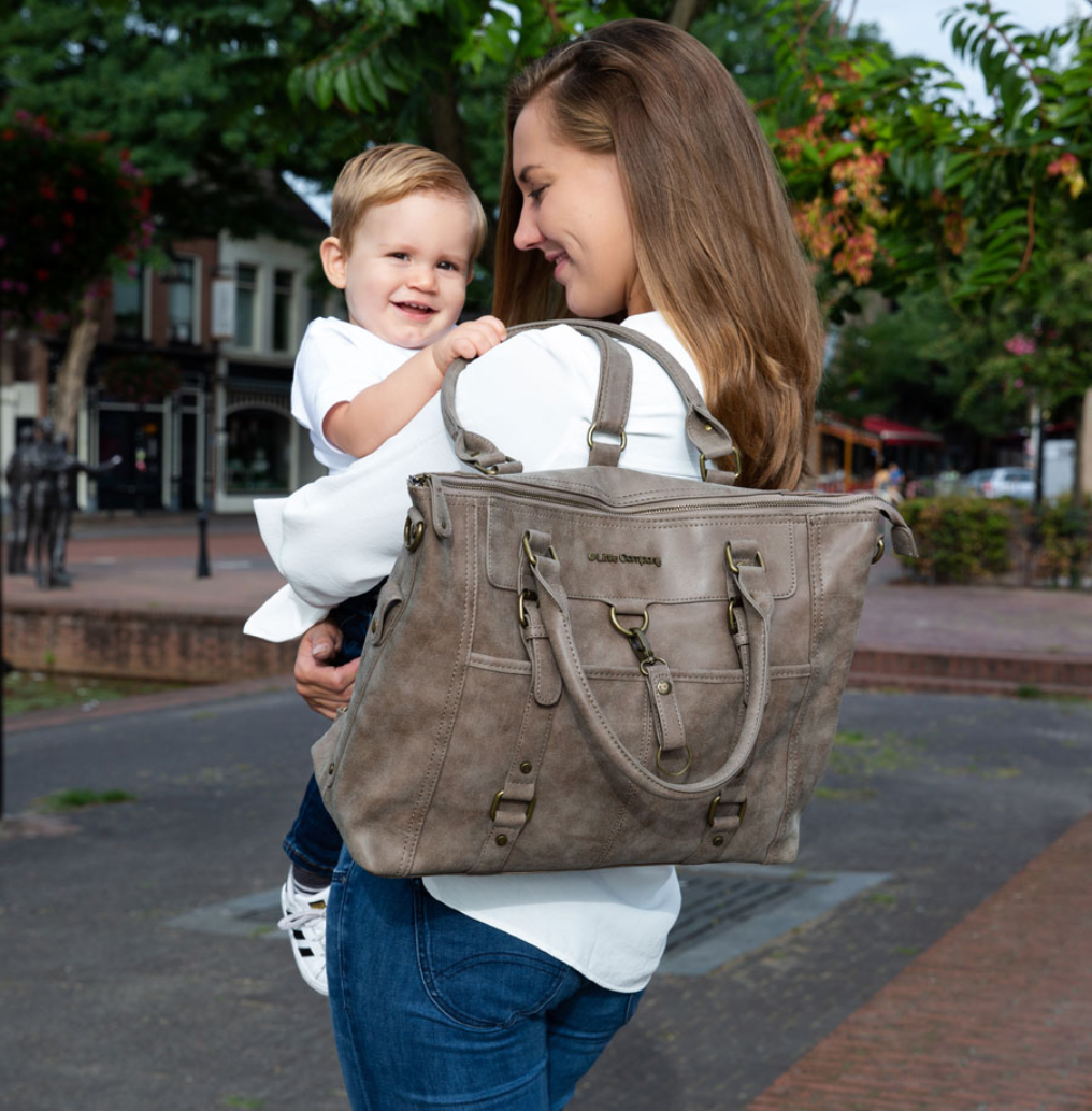 Helsinki solid diaper bag on hover