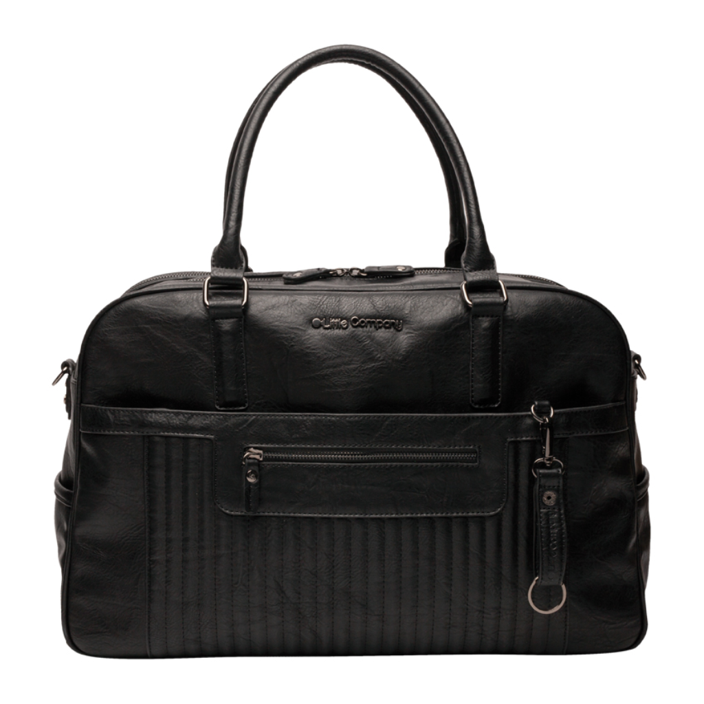 Lima Quilted Wickeltasche schwarz