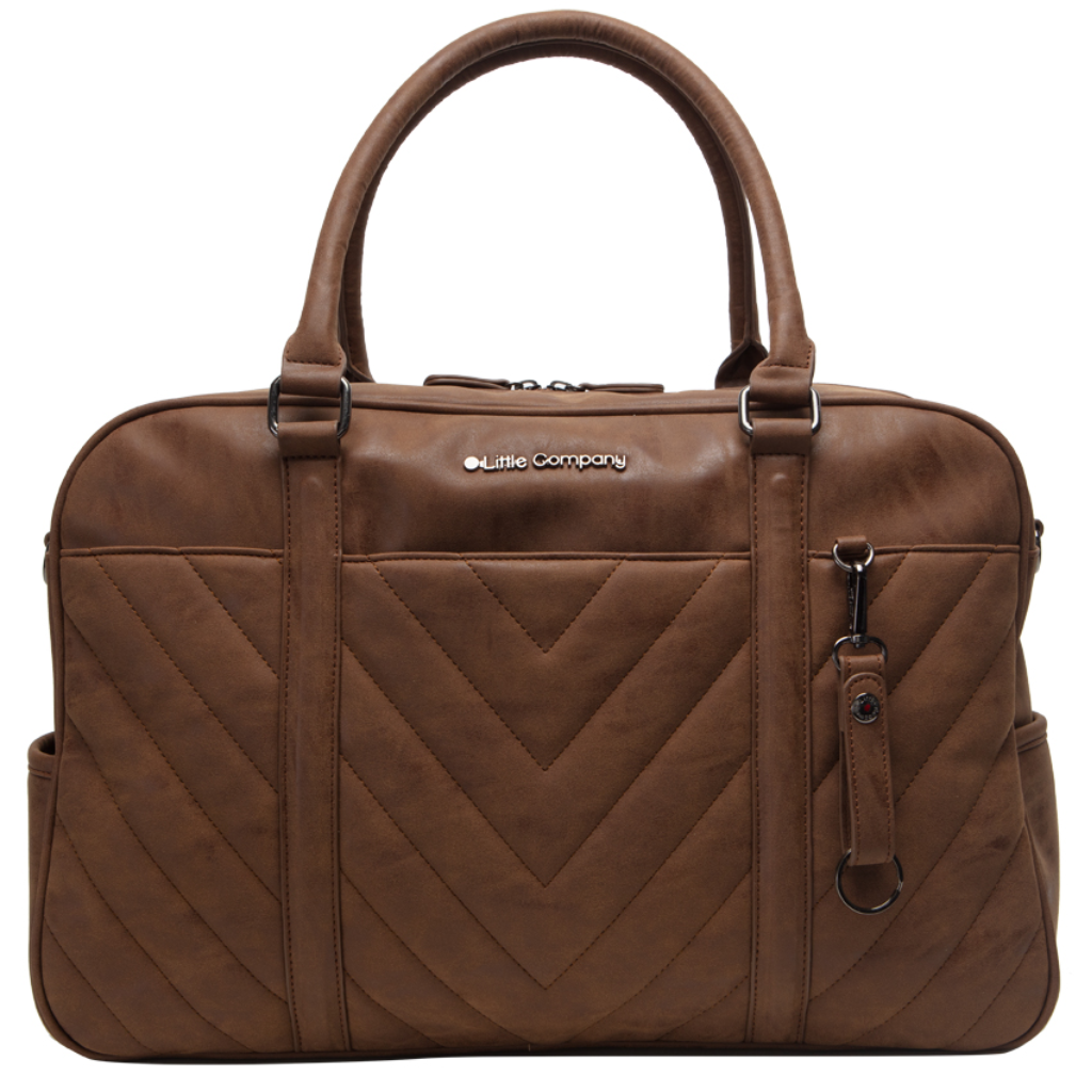 Amsterdam Quilted luiertas cognac